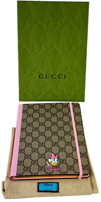 GUCCI X Disney Daisy Duck Note Memo Pad Notebook Beige/Pink | eBay