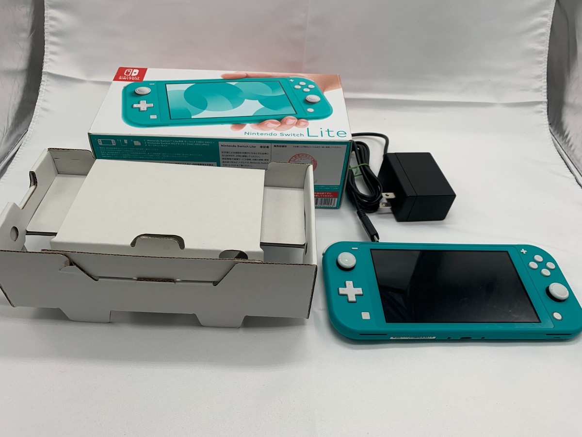 Nintendo Switch Lite Turquoise Handheld Console Excellent | eBay
