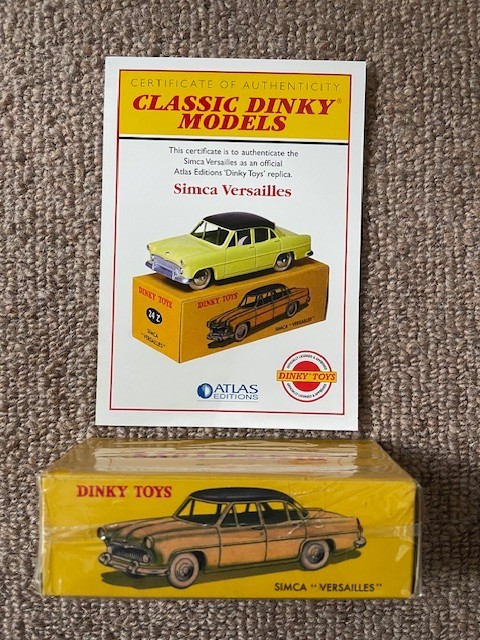 Dinky 24Z, Simca Versailles - Free Price Guide & Review