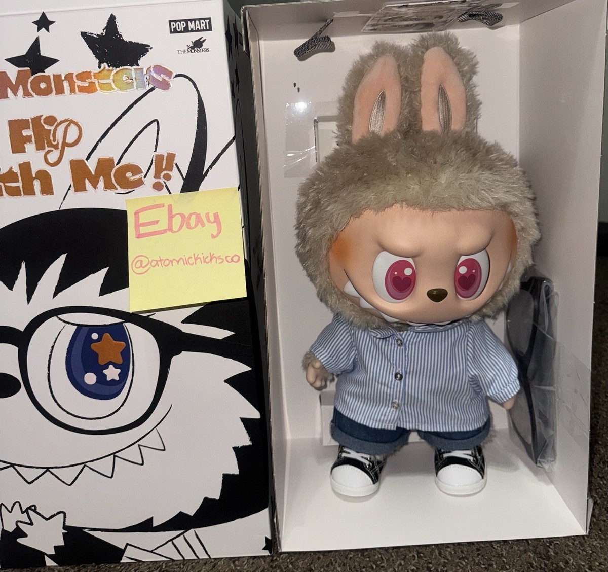 POP MART THE MONSTERS FLIP WITH ME ぬいぐるみ POPMART the Monsters