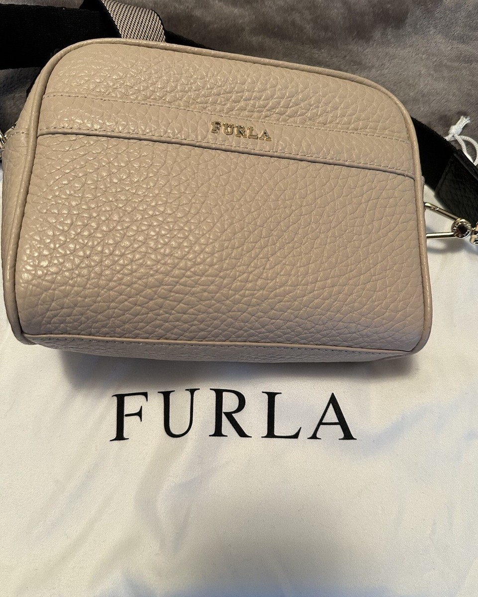 Furla Leather Camera Crossbody Bag | eBay