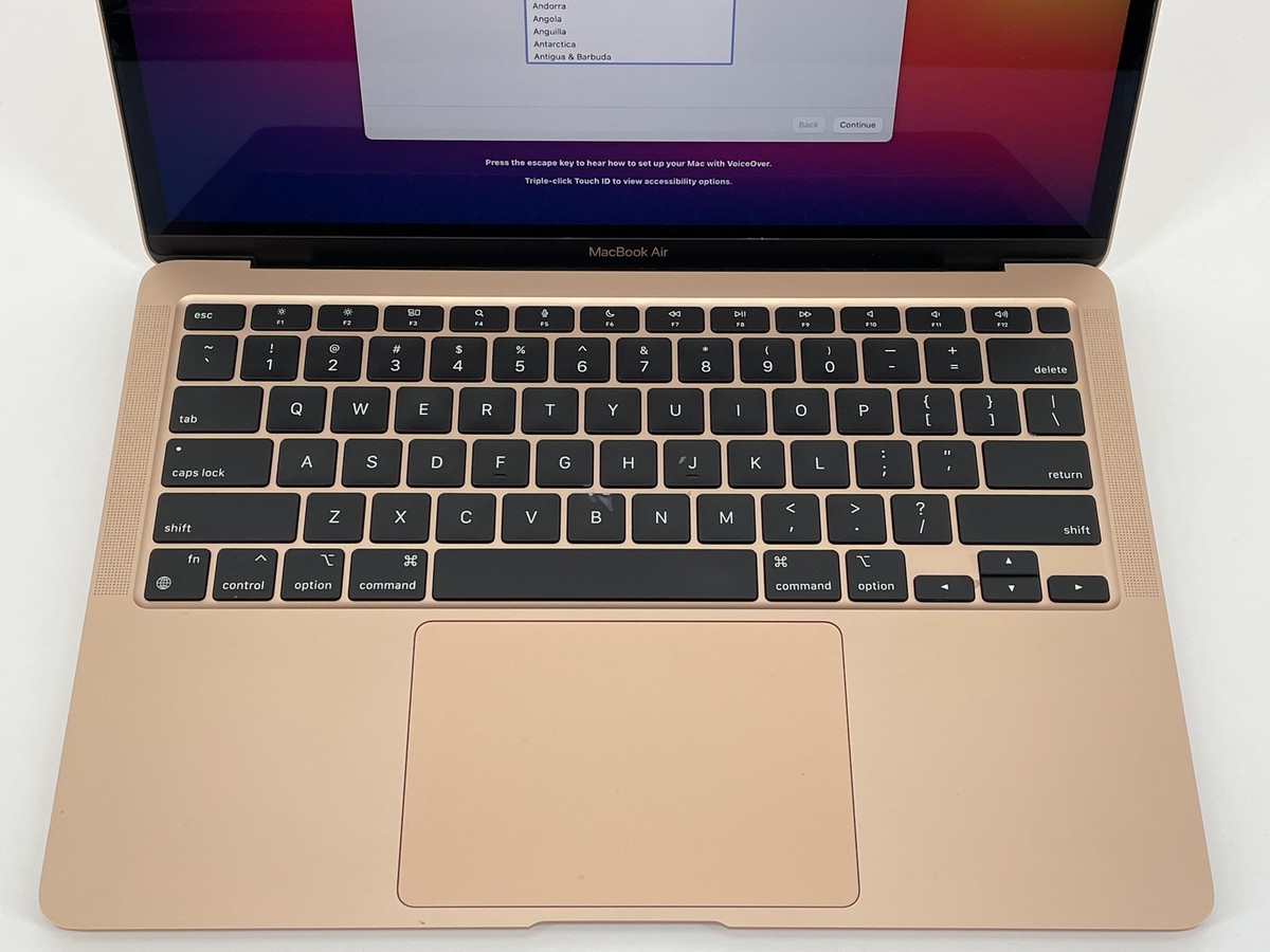 MacBook Air 2020 M1 8-Core / 7-Core GPU 8GB 256GB Gold Very Good
