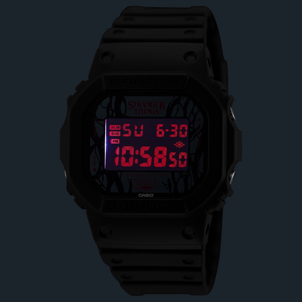 CASIO G-SHOCK DW-5600STT-1JR Stranger Things Collab Netflix 2025