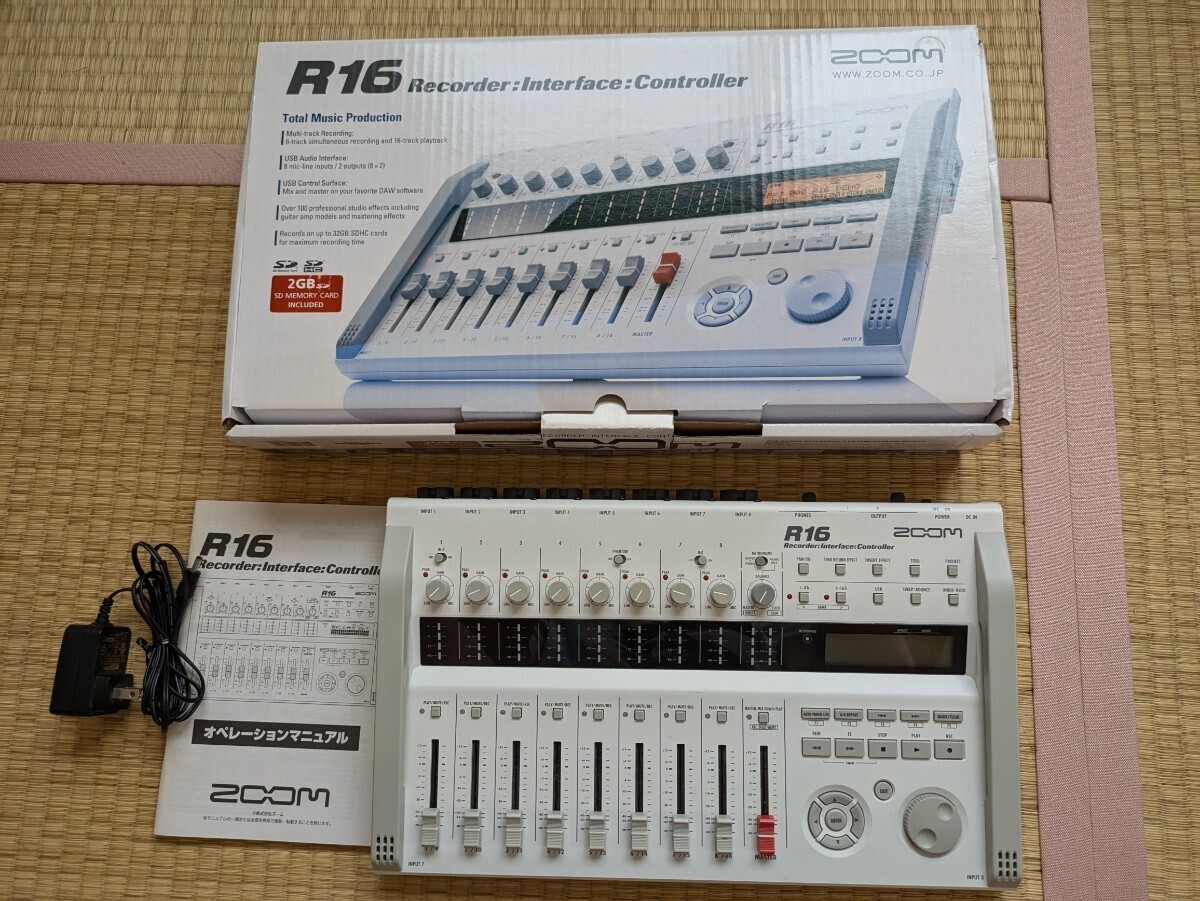 ZOOM ZOOM R16 デジタルマルチトラックレコーダー☆ジャンク品 R16