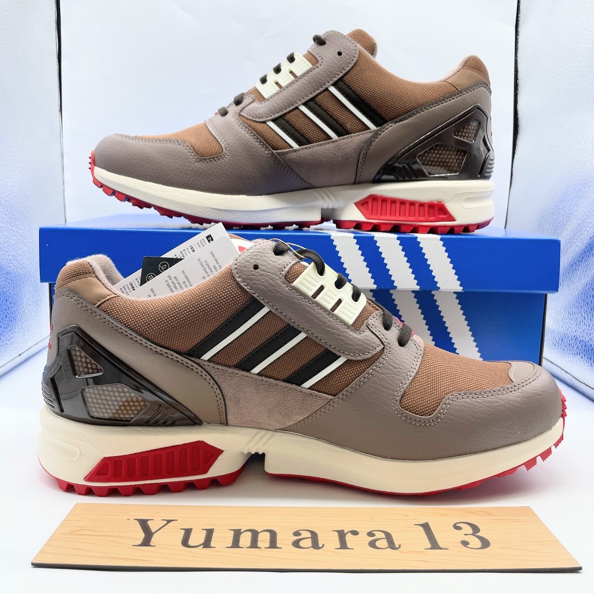 adidas Originals ZX 8000 GORE-TEX Spikeless Golf Brown JP5258
