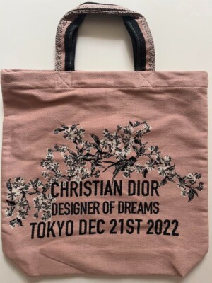 CHRISTIAN DIOR 2022 Designer of Dreams Tokyo Exhibition Tote Bag 1