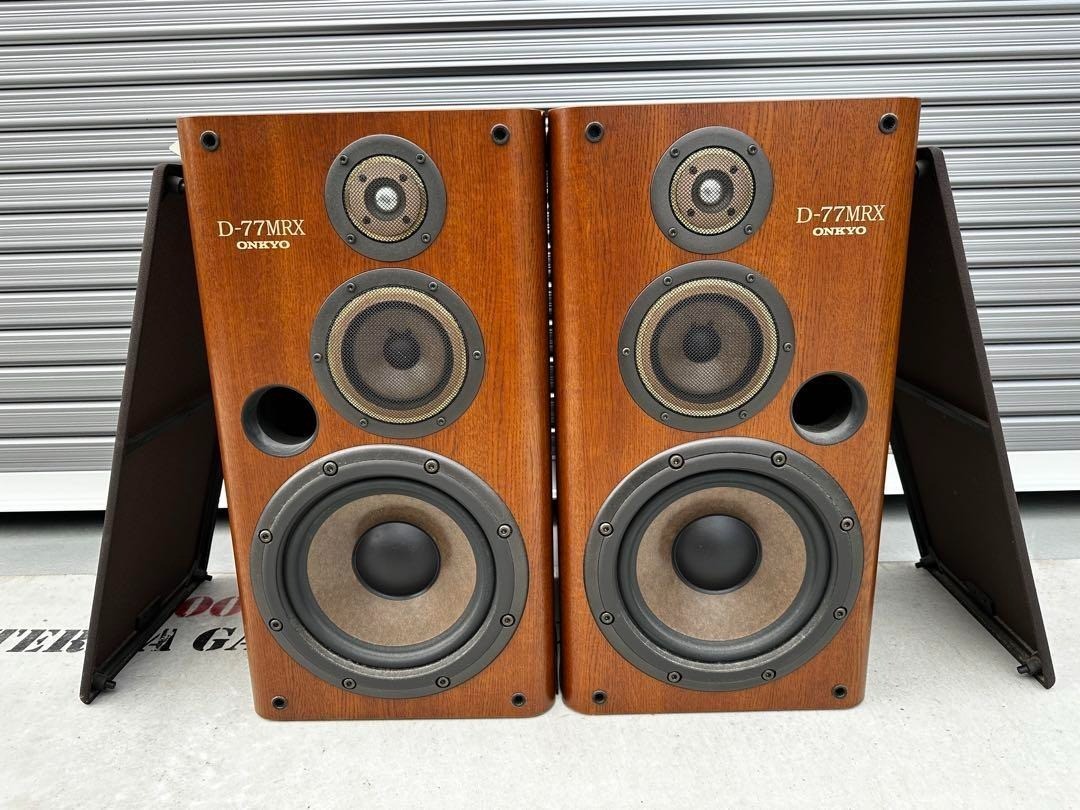 ONKYO D-77MRX 3-way Speaker Pair Set Excellent Tested Working | eBay