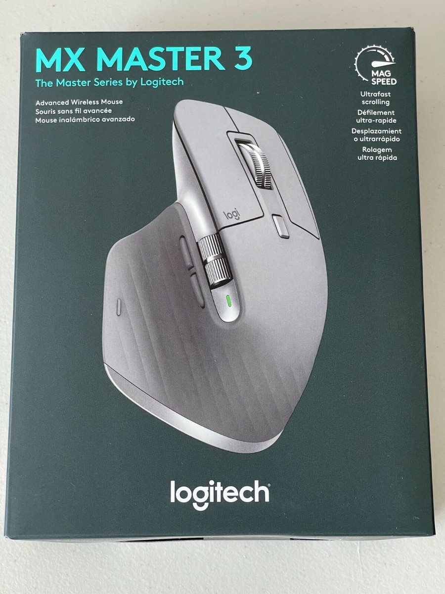 Logitech MX Master 3 Advanced Wireless Mouse W/ High-Precision