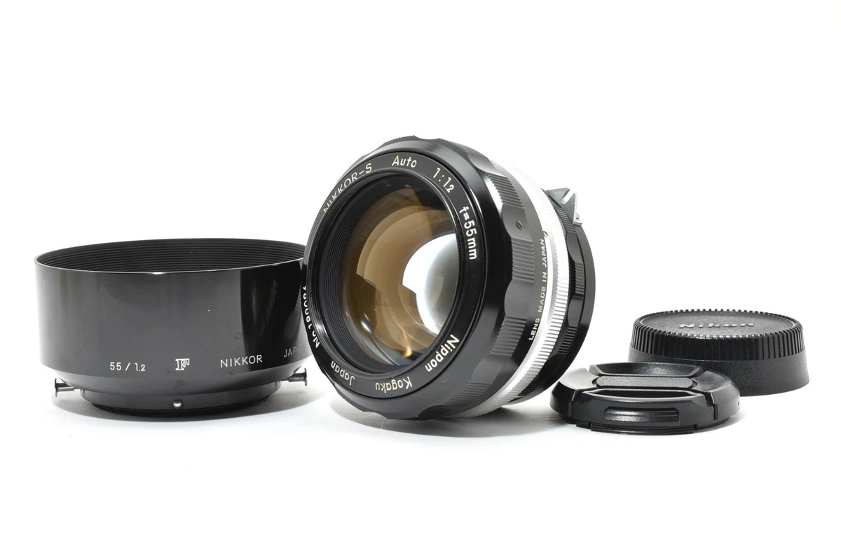 Nikon NIKKOR f/1.2 Camera Lenses 55mm Focal for sale | eBay