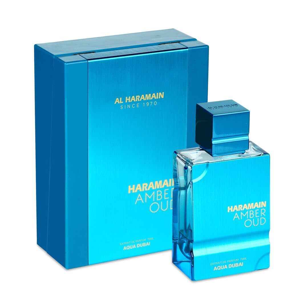 Al Haramain Amber Oud - Aqua Dubai Edition for Unisex - 2.53 oz