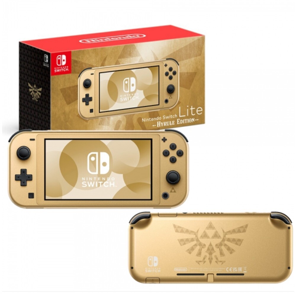 Nintendo Switch Lite Console Legend of Zelda Hyrule Limited