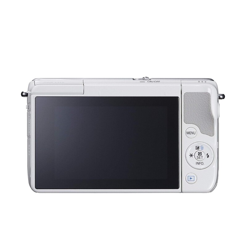 Canon EOS M10 18.0MP Digital Camera With 15-45mm Lens Kit White