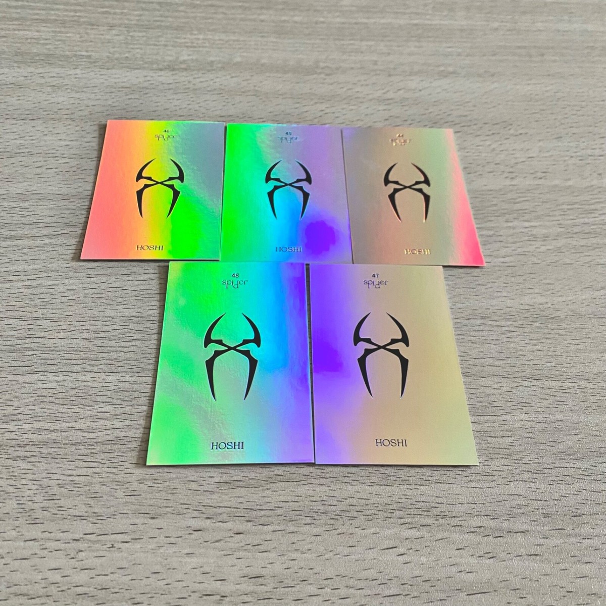 SEVENTEEN Hoshi Mixtape Spider Photo Card set of 43 | eBay