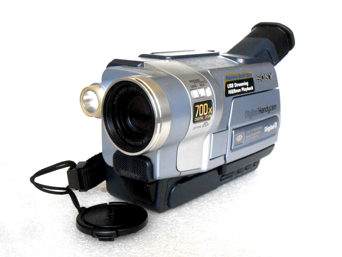 8mmテープのダビングに！ SONY ビデオカメラ CCD-SC55 03