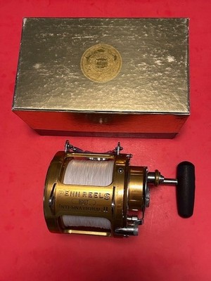 PENN INTERNATIONAL 80ST 2-SPEED LEVER DRAG TROLLING FISHING REEL