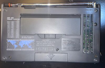 Panasonic SSB RF-B45 FM-LW-MW-SW Portable Shortwave Radio Receiver