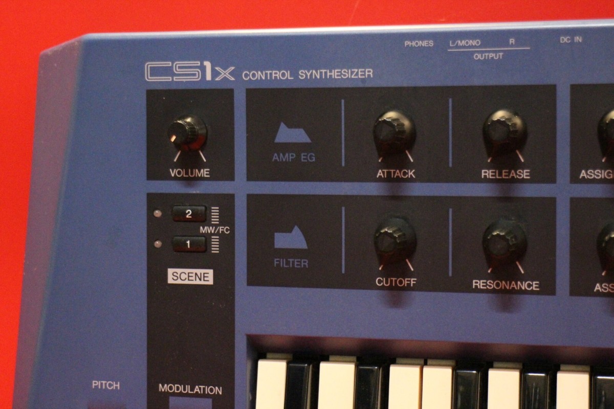 Yamaha CS1X Keyboard Vintage Synth Synthesizer for sale online | eBay