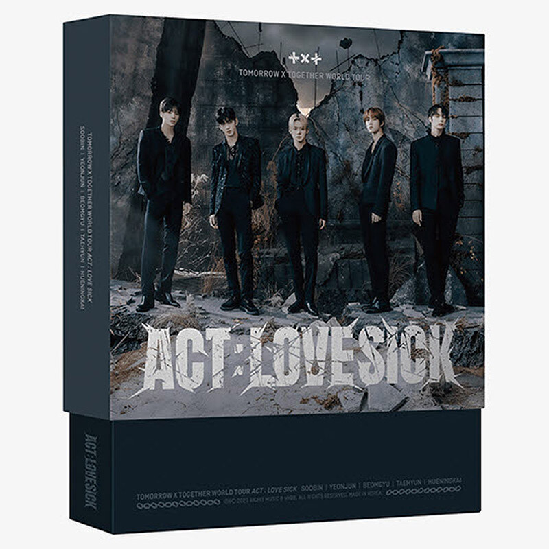 TXT WORLD TOUR [ACT : LOVE SICK] IN SEOUL [DVD/DIGITAL CODE]+GIFT