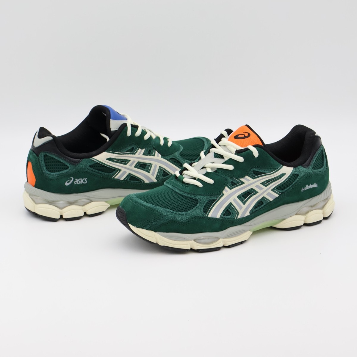 1203A623-300 ballaholic Asics Gel-NYC Jewel Green Ivory (Men's) | eBay