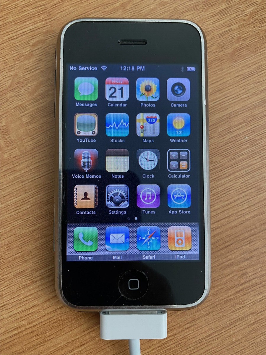 Apple iPhone 1, 8GB 1st Gen Model, A1203 Year 2007, 19 Years old
