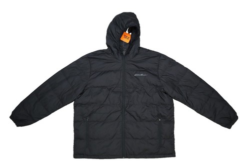 Eddie Bauer Puffer Jacket Mens 2XL Packable Down EB650 Nylon Blue