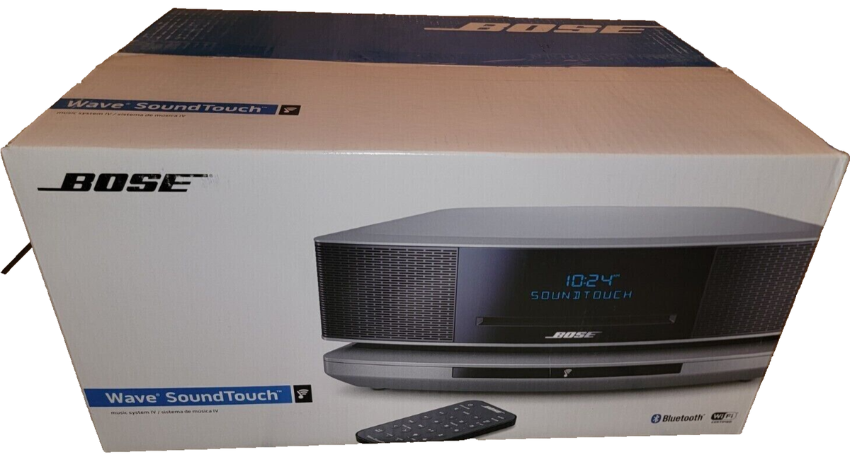 Bose Wave SoundTouch Music System IV Audio CD AM/FM Radio Wi-Fi BT