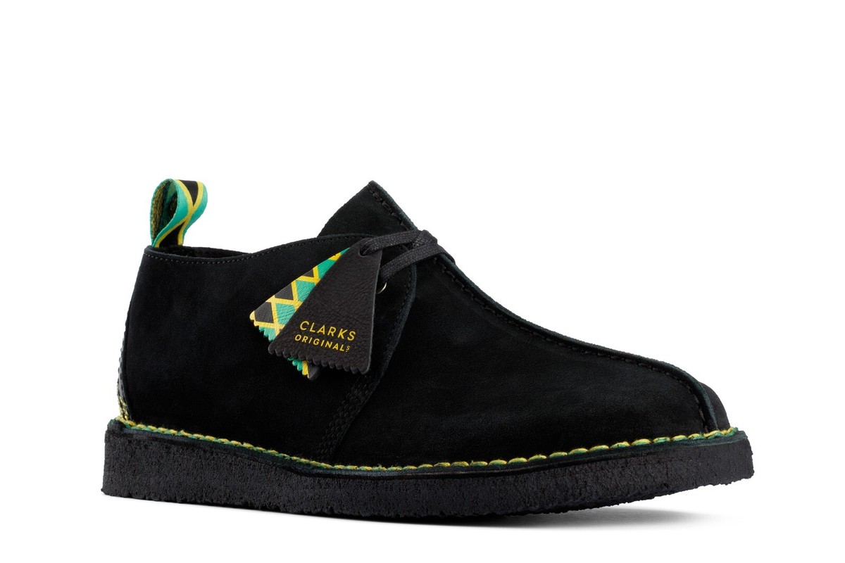 Clarks Mens Jamaica Trek Shoes Black/Multi 26156058 | eBay