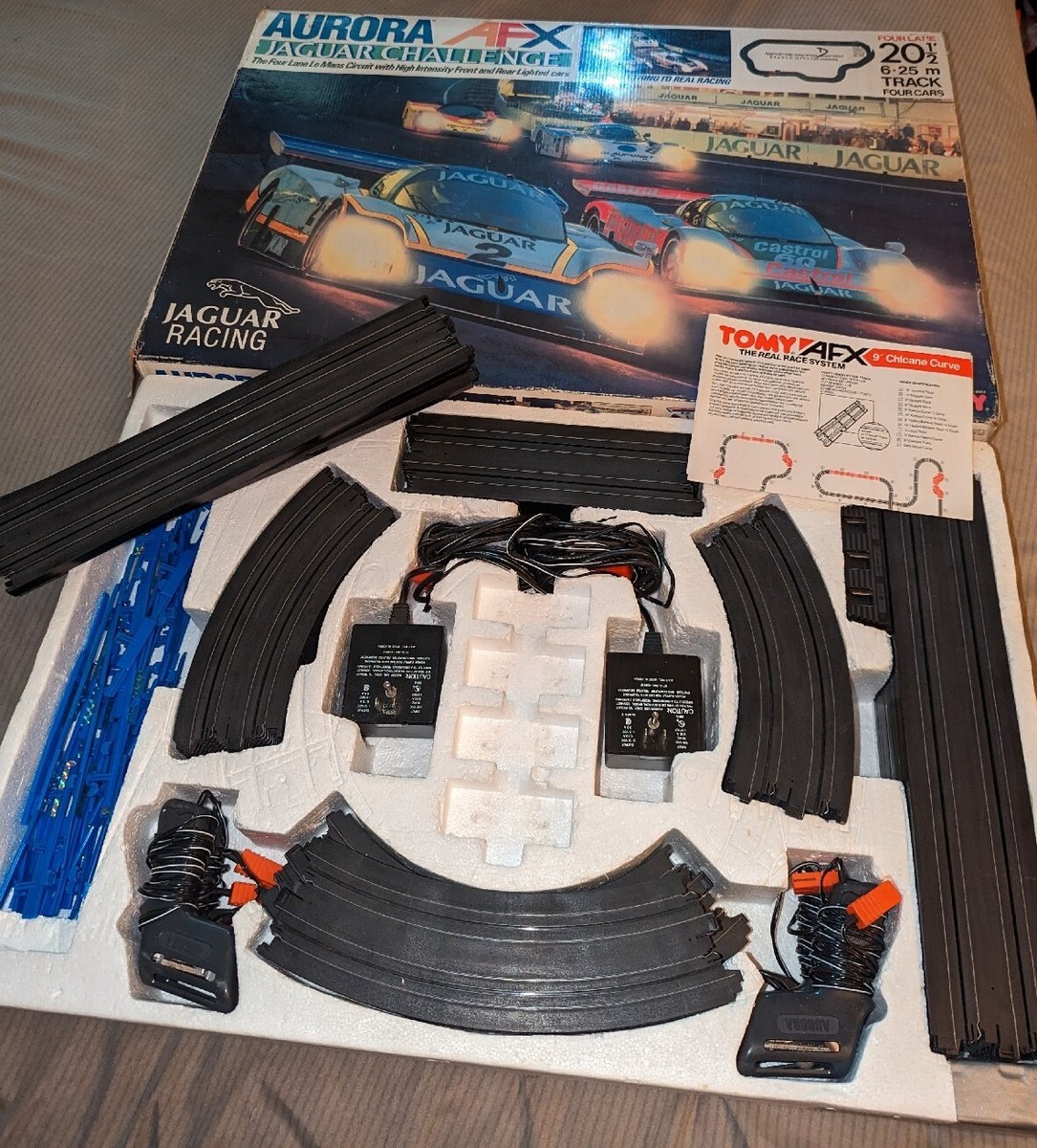TOMY AFX Aurora AFX Jaguar Challenge | eBay