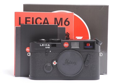 BRAND NEW] Leica M6 Classic Film Rangefinder Camera Black Reissue