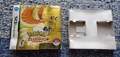 Nintendo DS Pokémon Heart Gold Box HeartGold Big Box Only No Game