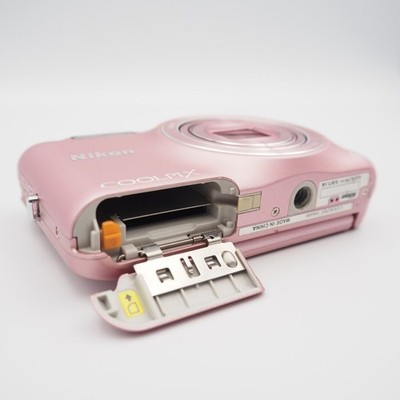 Near Mint] Nikon COOLPIX S6600 Pink 16.0MP Digital Camera w