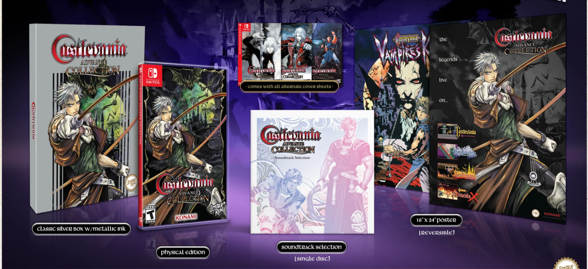 Castlevania Advance Collection Classic Edition Nintendo Switch