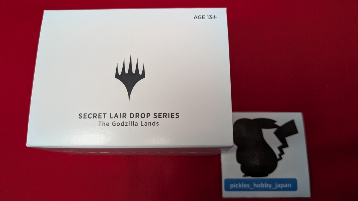 MTG Secret Lair The Godzilla Lands In Hand Brand New Sealed BOX | eBay