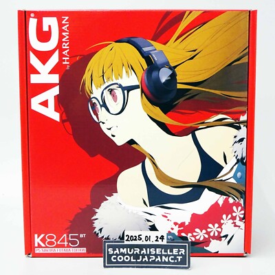 Persona 5 Wireless Headphone AKG K845BT P5 SAKURA FUTABA Edition