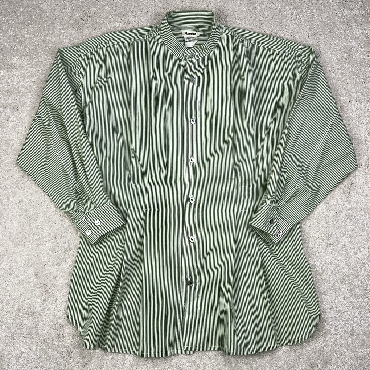 Vintage 80's ISSEY MIYAKE Japan Plantation Unisex Pleat Striped