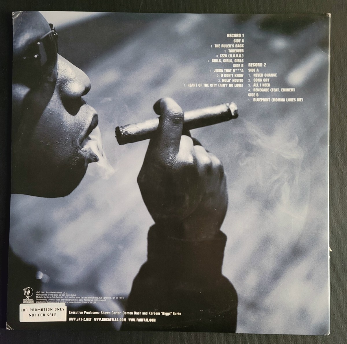 Jay Z - The Blueprint 2xLP Promo Blue Vinyl w/ Inserts NM/VG | eBay