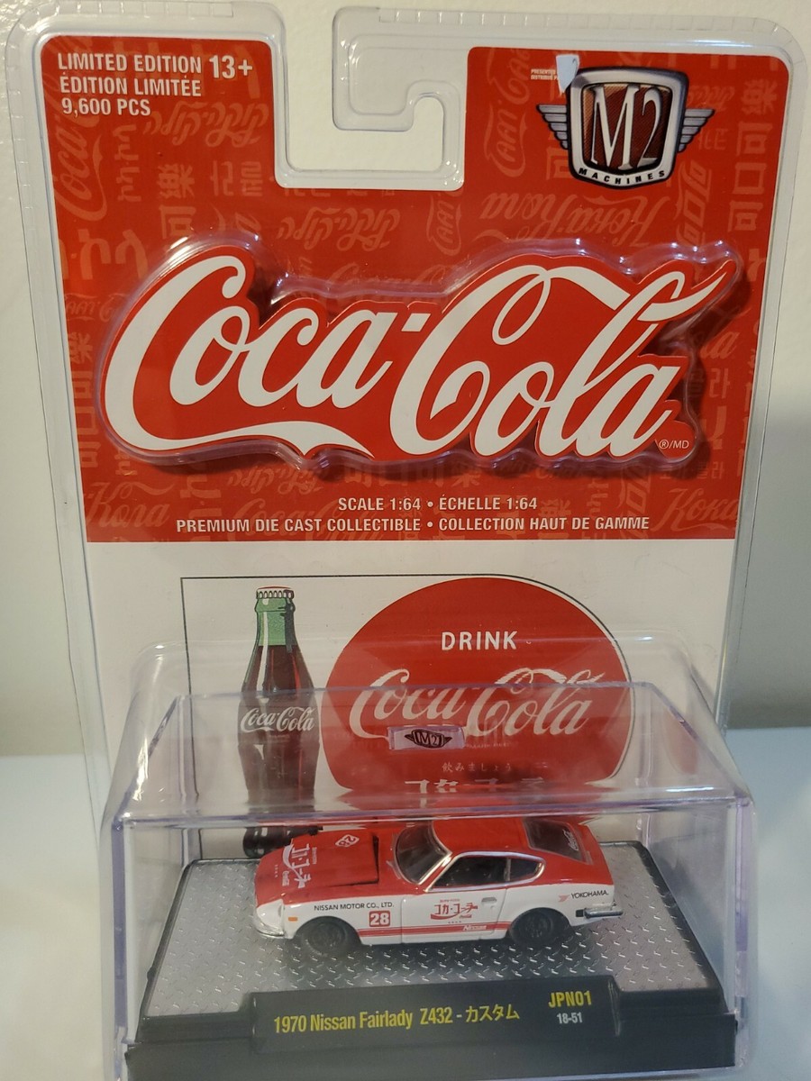 1970 '70 NISSAN FAIRLADY Z432 CHASE CAR HOBBY COCA-COLA COKE M2