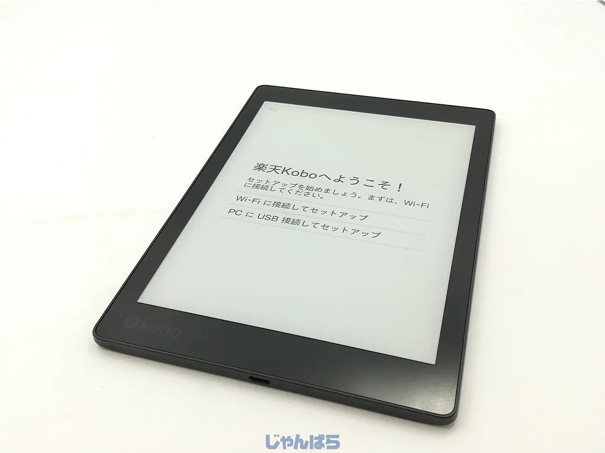 kobo e-reader book aura ONE N709-KJ-BK-S-EP Waterproof eReader Wi