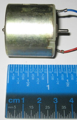 Mabuchi RE-56 Motor - 4.5 VDC - R/C / Hobby / Toy Motor with Wires