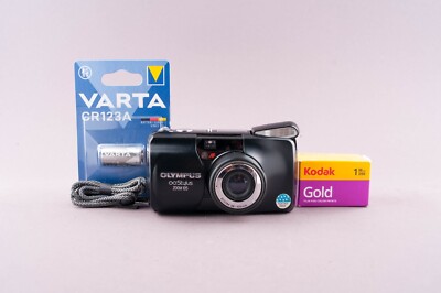 Olympus Infinity Stylus Zoom 105 DLX 35mm Point&Shoot Film Camera