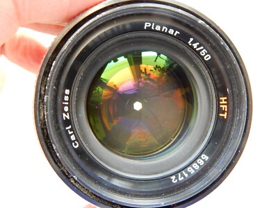 Carl Zeiss HFT Planar 1.4/50mm Rollei QBM Mount West Germany No
