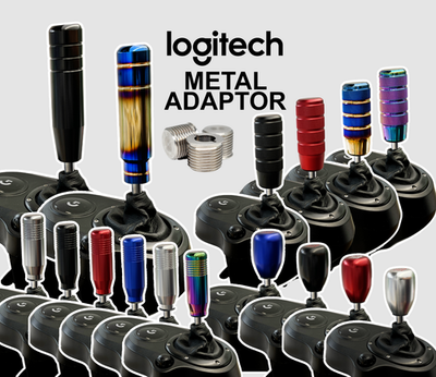 Gear Shifter Knob And Metal Adaptor For Logitech G29 G920 G923 G27
