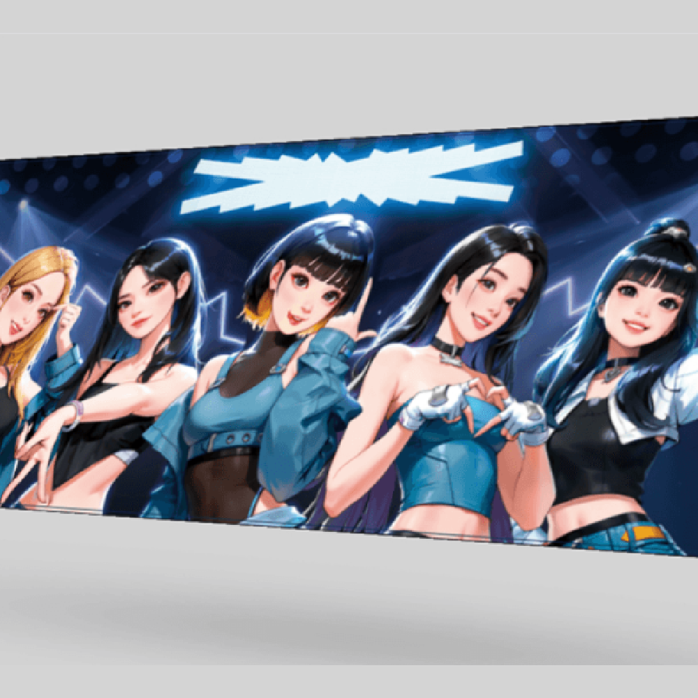 LE SSERAFIM X OVERWATCH 2 Official MD Mouse Pad / Keyring / Phone