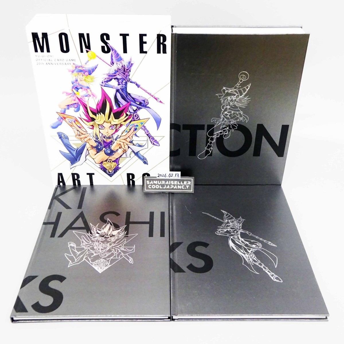 YU-GI-OH! OCG 20th ANNIVERSARY MONSTER ART BOX KONAMI ART BOOK