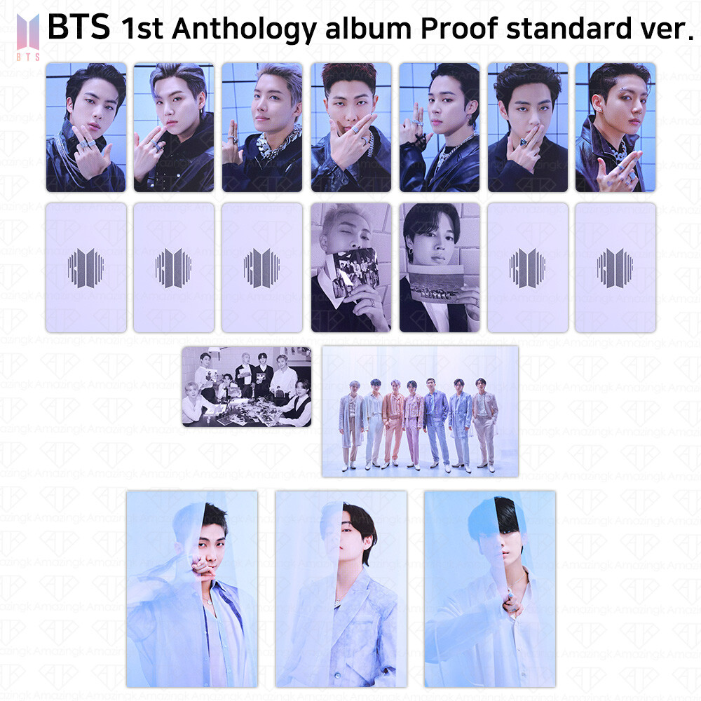 BTS 1st Anthology Album Proof Standard ver. Official Photocard