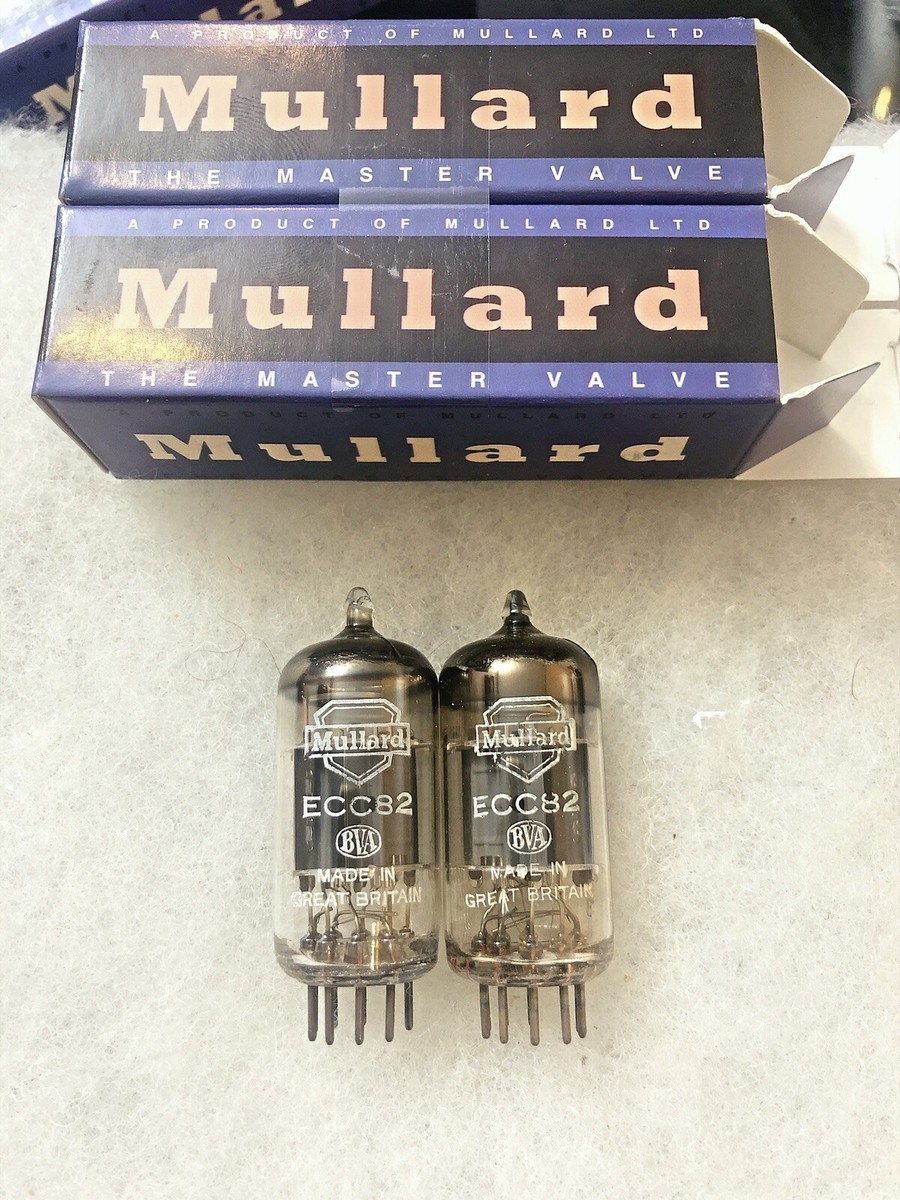 Mullard 12AU7 ECC82 CV491 O getter NOS NIB Excellent Sounding | eBay