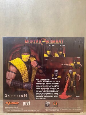 Storm collectibles mortal kombat scorpion special edition 1/12