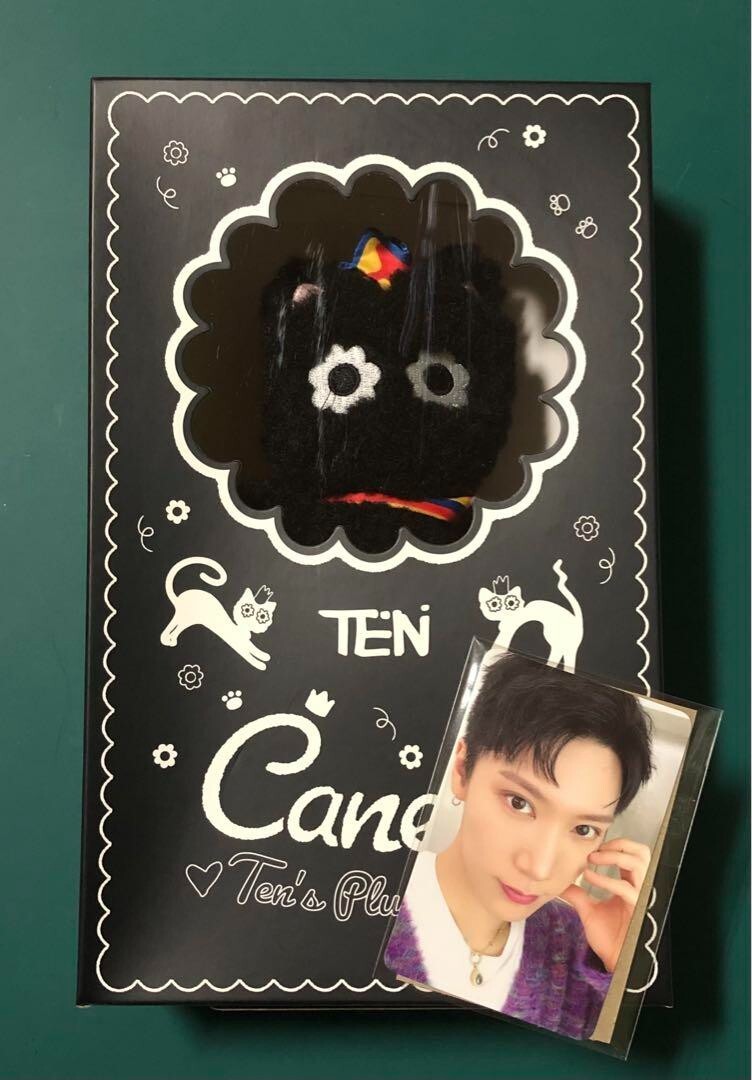 Wayv Nct Ten Solocon Canele Plush Toy Doll Official MD Goods Photo