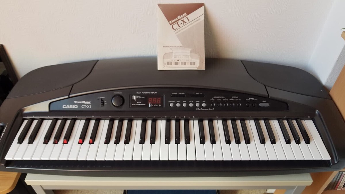 Rare The Casio CT-X1 Tone Bank electronic musical keyboard Vintage