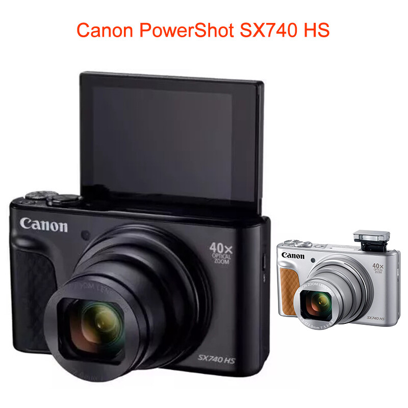 Canon PowerShot SX740 HS 20.3MP 4K 40x Optical Zoom Digital Camera
